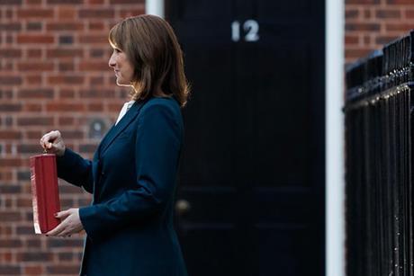 Rachel Reeves outside 11 Downing Street, Budget 2025