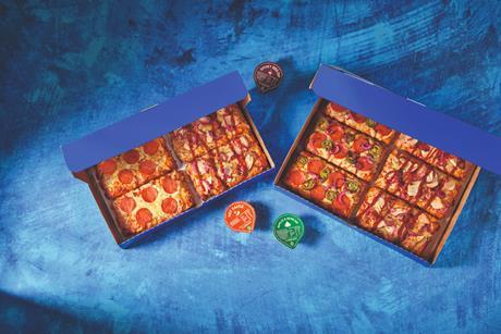 Greggs pizzas