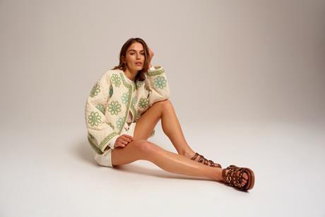 Female model wearing clothes from Very