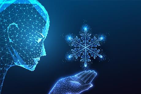 AI being with AI snowflake