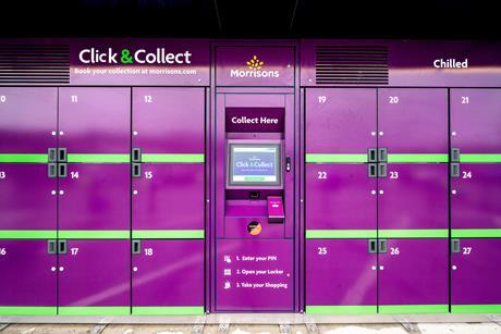 Morrisons click and collect lockers