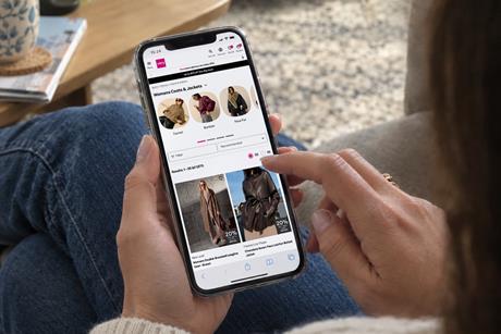 Very mobile website on smartphone