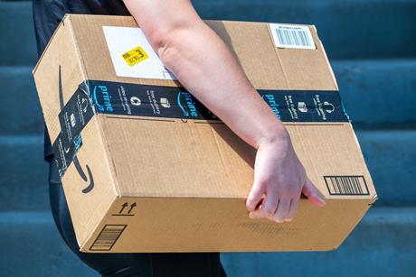 Amazon delivery package