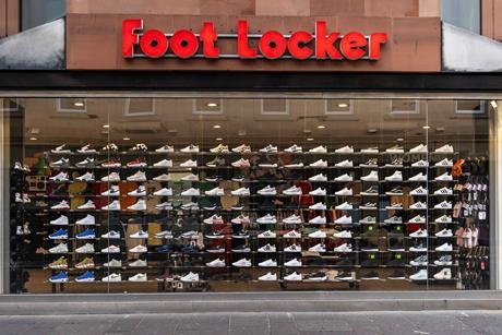 Exterior of Foot Locker store