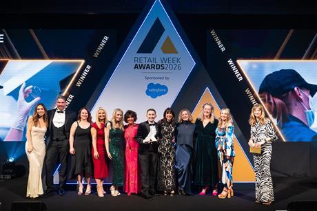 Specsavers winning the Green Initiative of the Year Award 2026