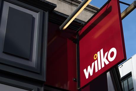Wilko sign outside Sunderland store