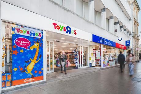 Toys R Us in WHSmith, Cheltenham