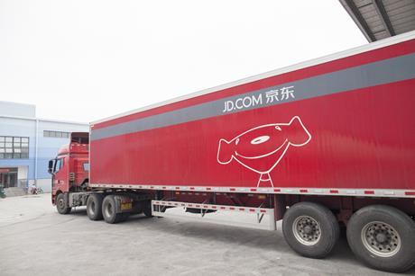 JD.com truck