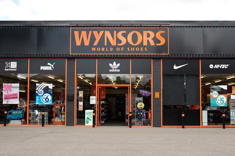 Wynsors World of Shoes exterior