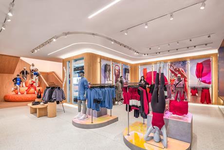 Lululemon Regent Street store interior