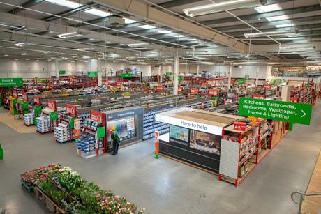 Homebase Harringay store interior