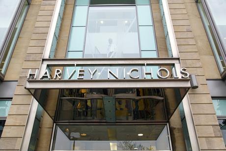 Entrance to Harvey Nichols Edinburgh store