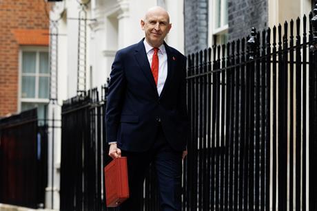 Chancellor John Healey prepares to deliver the Budget