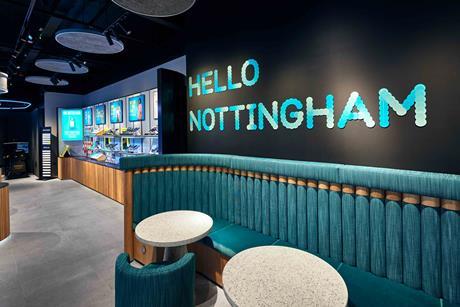EE store in Nottingham