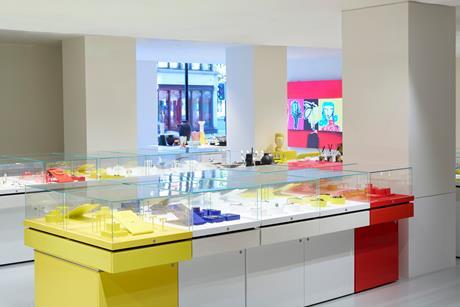 Inside the new jewellery department at Harvey Nichols' Knightsbridge shop