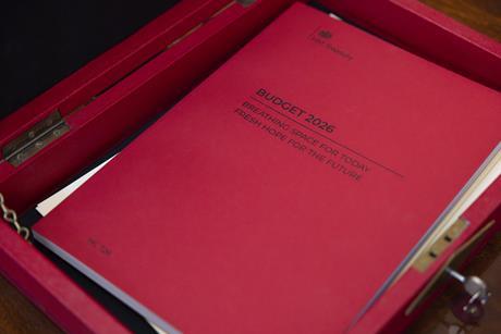 Cover of the Budget 2026 red book