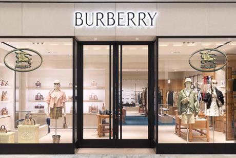 Burberry store front