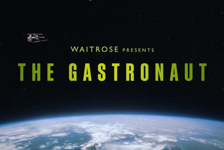 Clip from Waitrose's 'The Gastronaut' advert