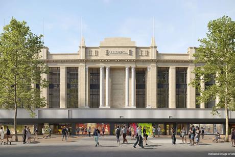 CGI impression of Allders Parade