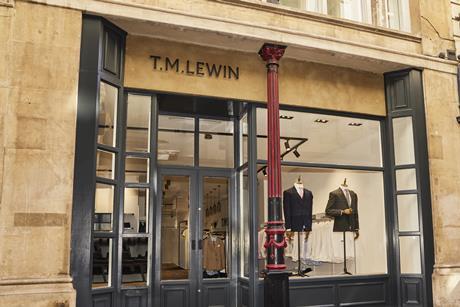 TM Lewin Flagship Front
