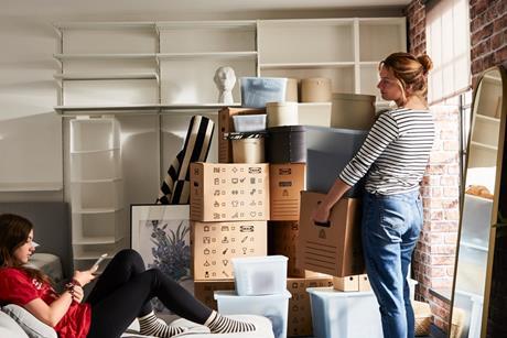 Ikea moving house