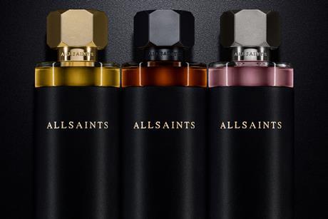 AllSaints perfume bottles