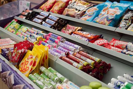 Sweets at checkout