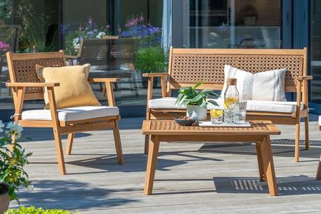 Wayfair Choncey Brent Lounge Set With Cushions MBZK1536 1