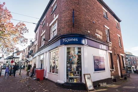TGJones exterior, Nantwich, Cheshire