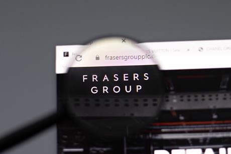 frasers group web page