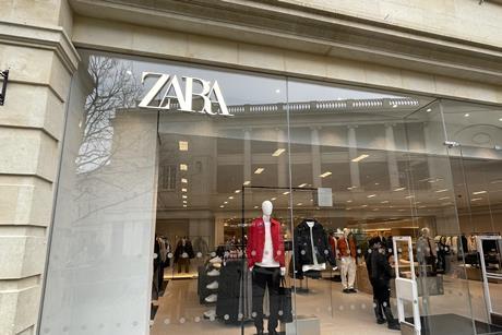 Zara Bath store exterior
