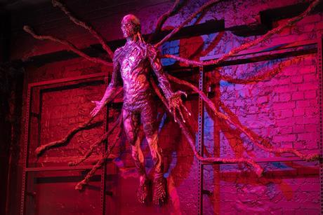 Model of Vecna at Primark store