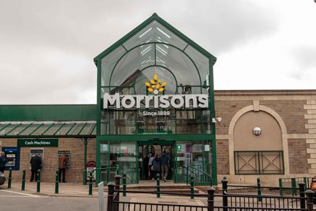 Morrisons Leeds supermarket exterior