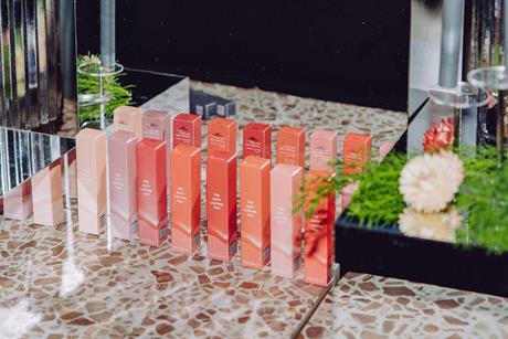 K beauty products on display at Superdrug