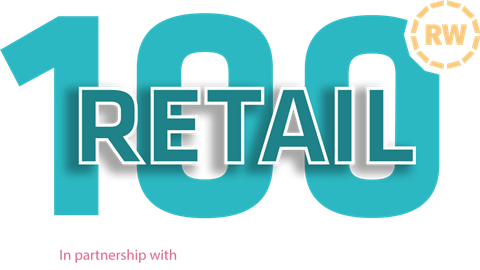 Retail 100 2021 logo with sponsors
