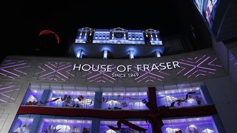 House of Fraser, China