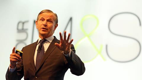 Marc Bolland is stepping down as boss of M&S in April after six years at the helm.
