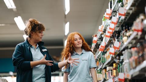 Store workers