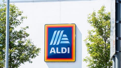 Aldi sign