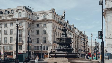 Empty Piccadilly Circus