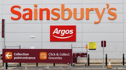 Sainsbury's store exterior