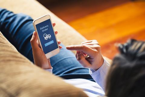 Delivery tracking app index