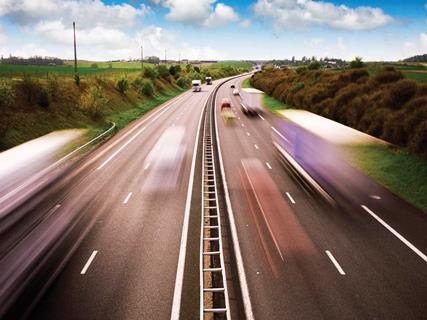 Supply Chain motorway trucks INDEX