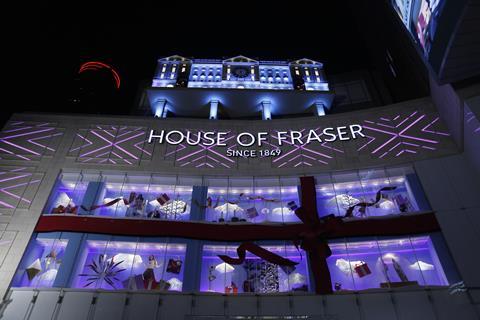 House of Fraser, China