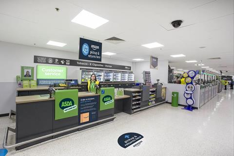 Asda Amazon Kiosk
