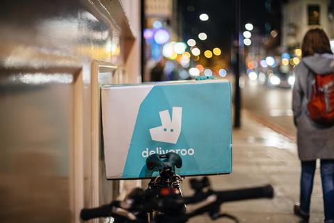 Deliveroo bike