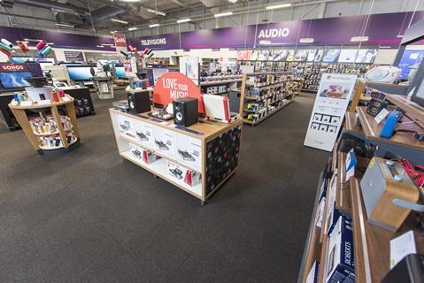 The new ‘three-in-one’ Currys PC World Carphone Warehouse format is a mixed-brand affair, and the Hedge End branch demonstrates that it works.