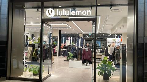 Lululemon Battersea store front