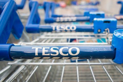 Tesco trolleys