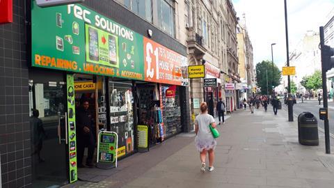 Oxford Street east end